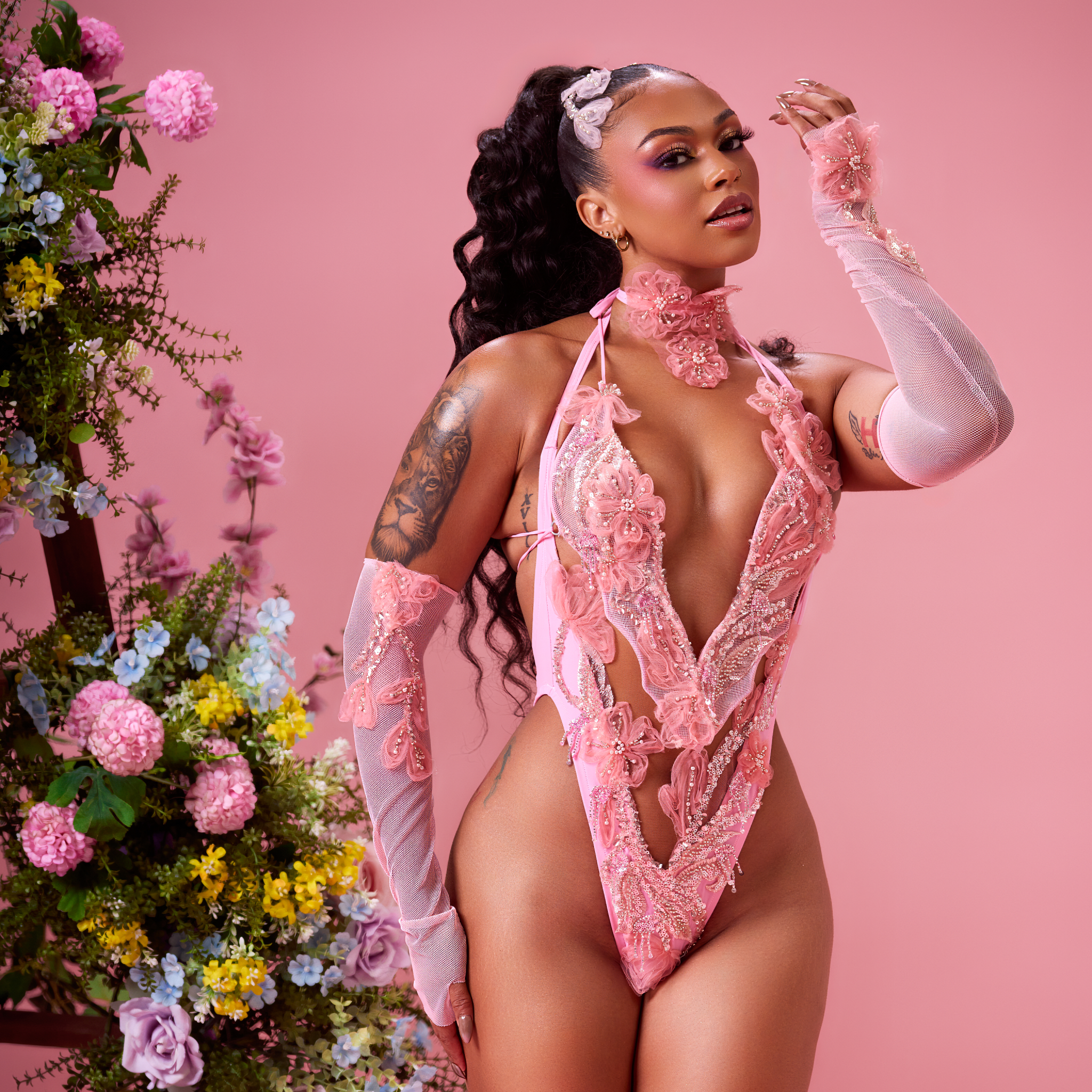 AURORA with High Waist Panty